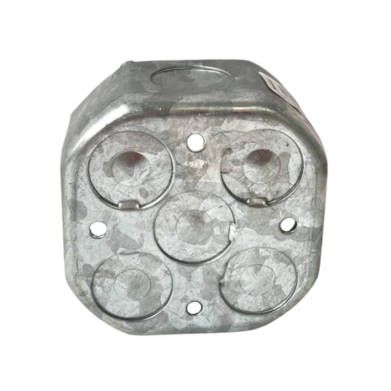 CAJA DE PASE OCTOGONAL  ESTANDAR 100x40 mm - INDUSTRIAS ELÉCTRICAS RODRIGUEZ SAC