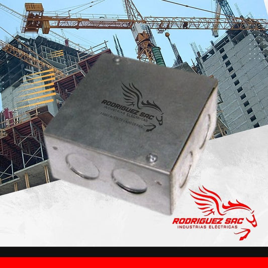 CAJA DE PASE CUADRADA 650x650x200 mm - INDUSTRIAS ELÉCTRICAS RODRIGUEZ SAC