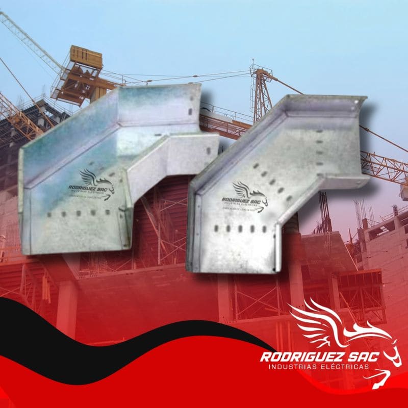 CURVA HORIZONTAL RANURADA - INDUSTRIAS ELÉCTRICAS RODRIGUEZ SAC