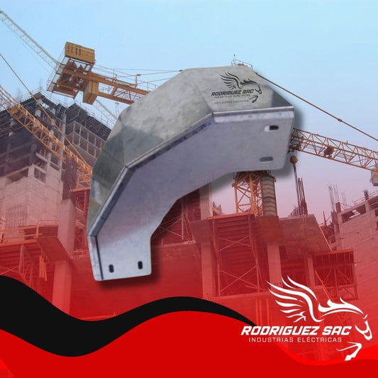 CURVA VERTICAL INTERNA RANURADA - INDUSTRIAS ELÉCTRICAS RODRIGUEZ SAC